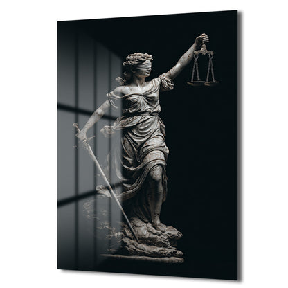 DEKORATİF DİKEY CAM TABLO - TT3432