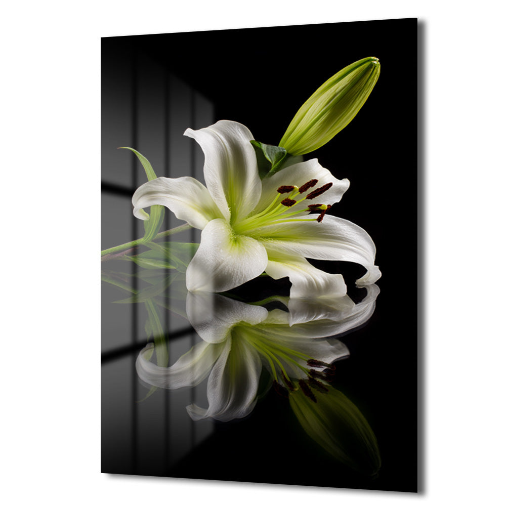 DEKORATİF DİKEY CAM TABLO - TT3433