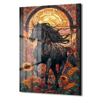 DEKORATİF DİKEY CAM TABLO - TT3434