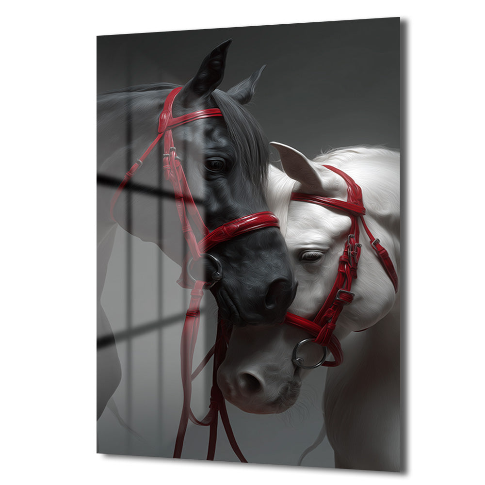 DEKORATİF DİKEY CAM TABLO - TT3436