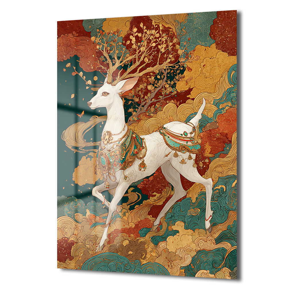 DEKORATİF DİKEY CAM TABLO - TT3437