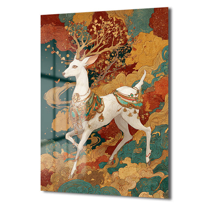 DEKORATİF DİKEY CAM TABLO - TT3437