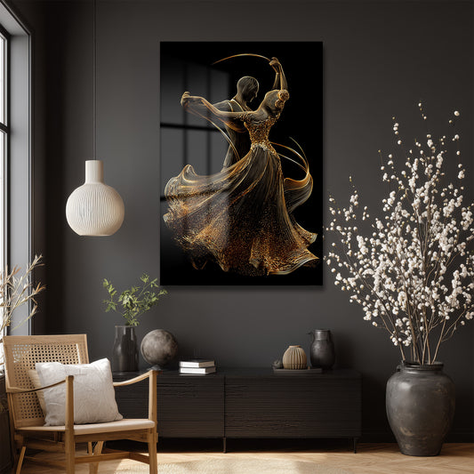 DEKORATİF DİKEY CAM TABLO - TT3338