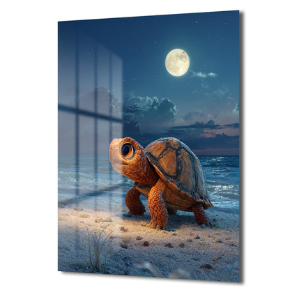 DEKORATİF DİKEY CAM TABLO - TT3438