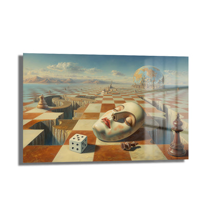 DEKORATİF YATAY CAM TABLO - TT3219