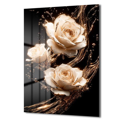 DEKORATİF DİKEY CAM TABLO - TT3375