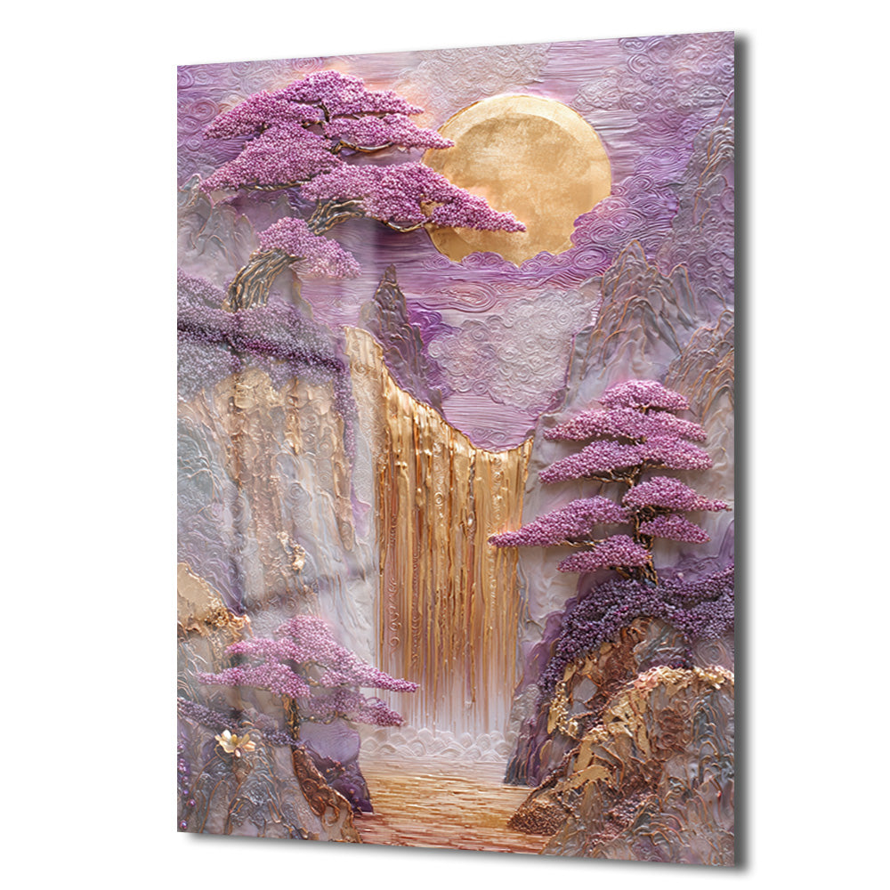 DEKORATİF DİKEY CAM TABLO - TT3441