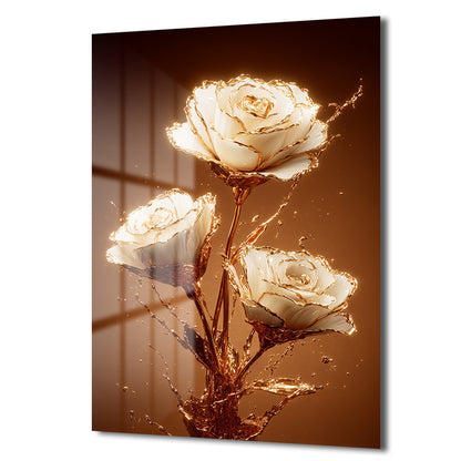 DEKORATİF DİKEY CAM TABLO - TT3376