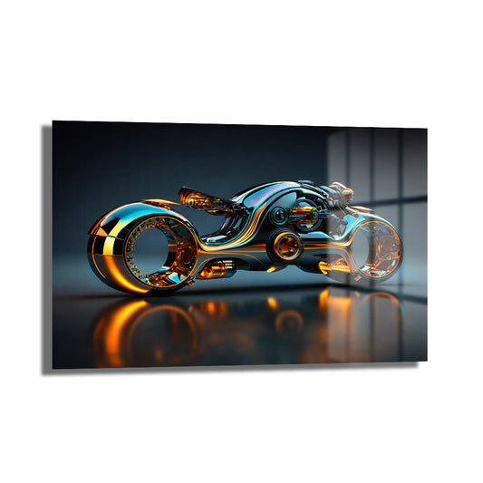 DEKORATİF YATAY CAM TABLO - TT3222