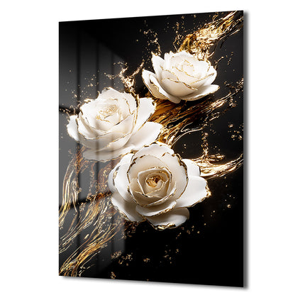 DEKORATİF DİKEY CAM TABLO - TT3377