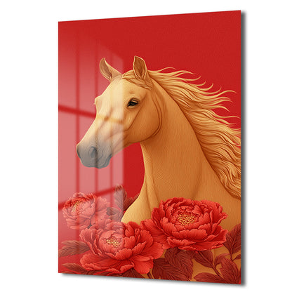 DEKORATİF DİKEY CAM TABLO - TT3446