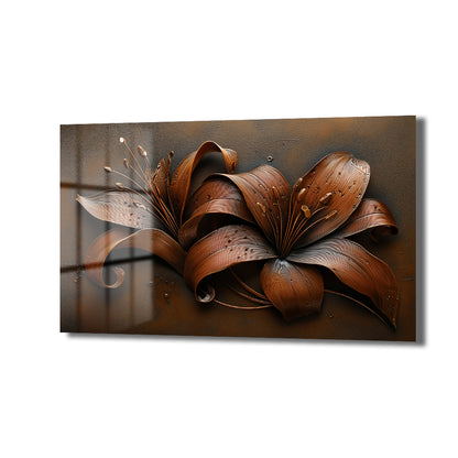 DEKORATİF YATAY CAM TABLO - TT3158