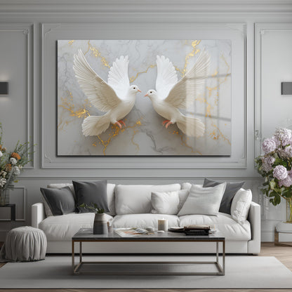 DEKORATİF YATAY CAM TABLO - TT3208