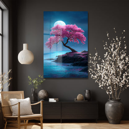 DEKORATİF DİKEY CAM TABLO - TT3471