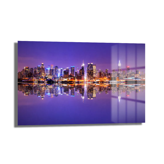 DEKORATİF YATAY CAM TABLO - TT3228
