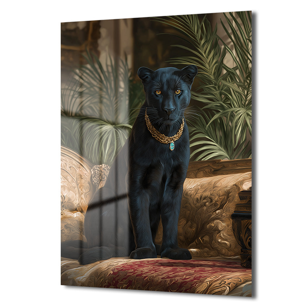 DEKORATİF DİKEY CAM TABLO - TT3384