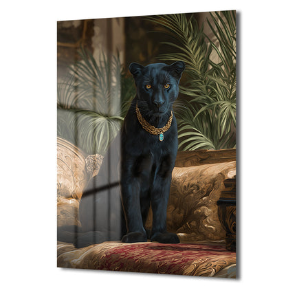 DEKORATİF DİKEY CAM TABLO - TT3384