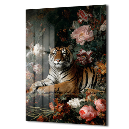 DEKORATİF DİKEY CAM TABLO - TT3386