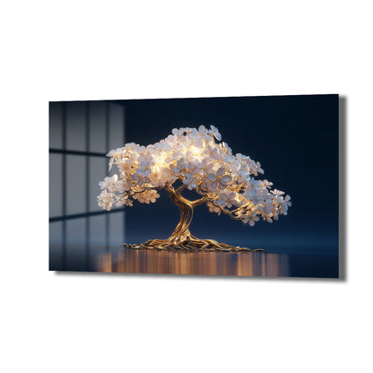 DEKORATİF YATAY CAM TABLO - TT3166
