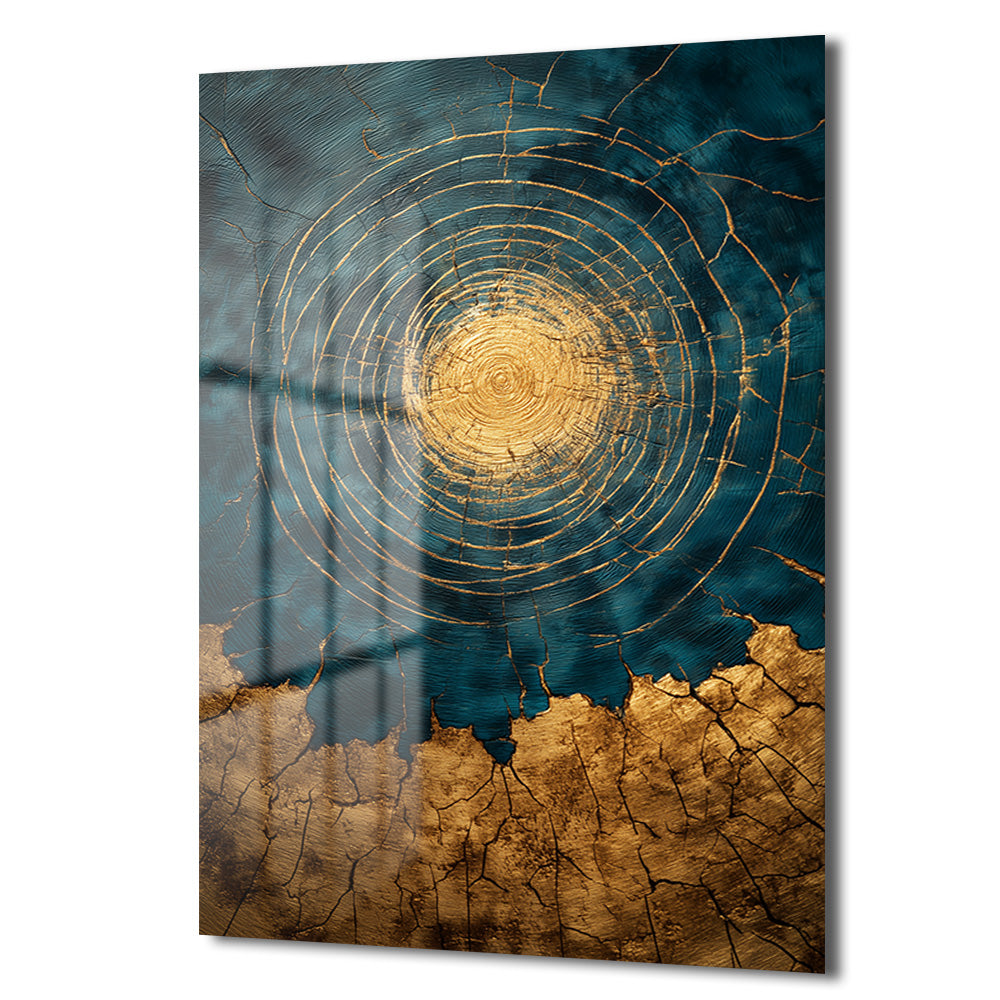 DEKORATİF DİKEY CAM TABLO - TT3453