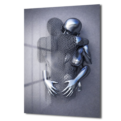 DEKORATİF DİKEY CAM TABLO - TT3390