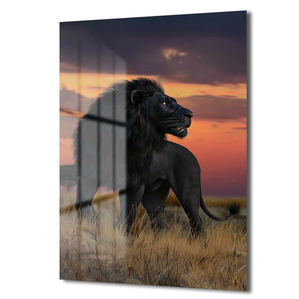 DEKORATİF DİKEY CAM TABLO - TT3457