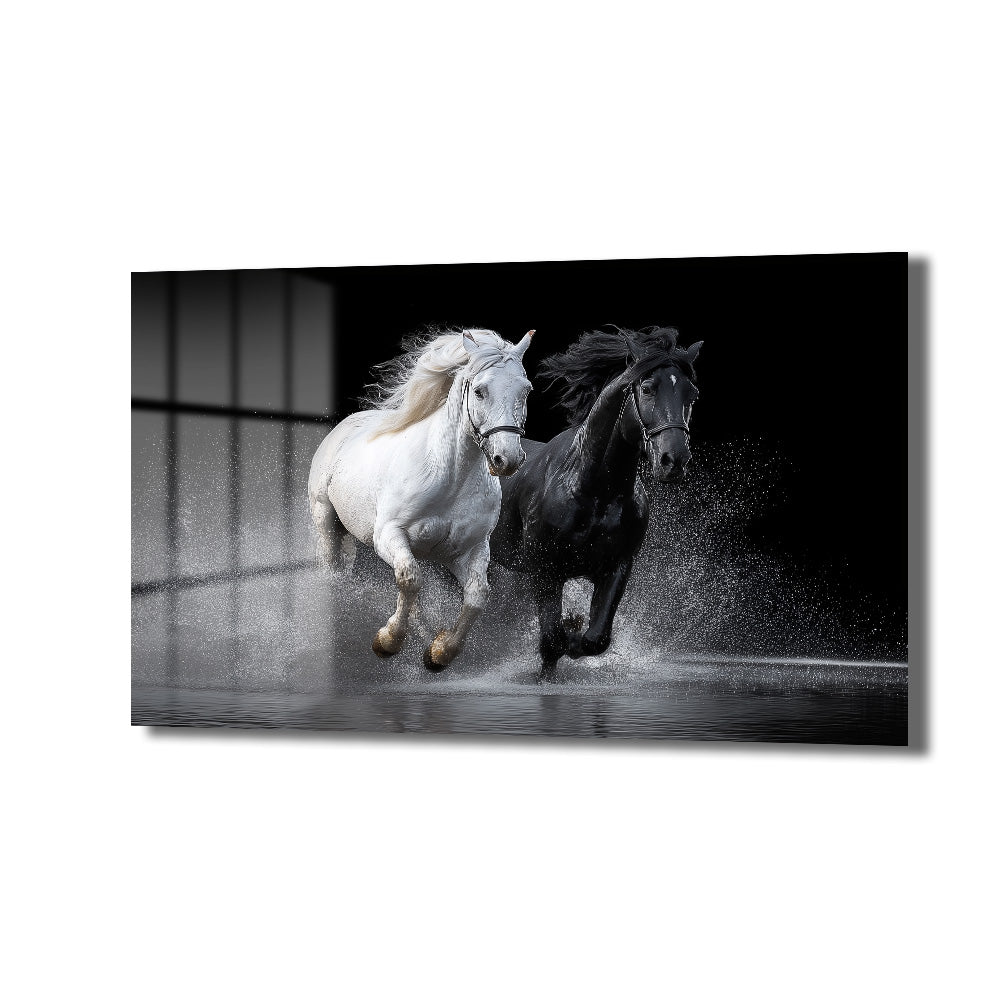 DEKORATİF YATAY CAM TABLO - TT3159