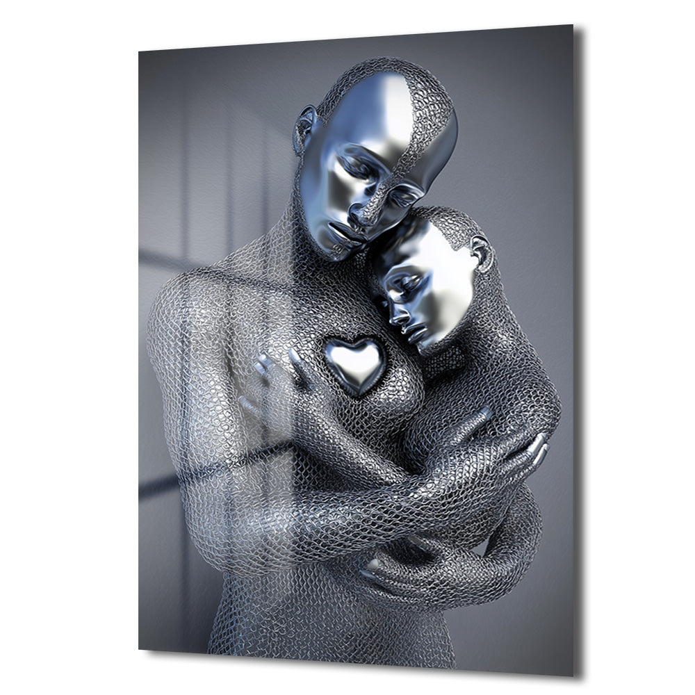 DEKORATİF DİKEY CAM TABLO - TT3392