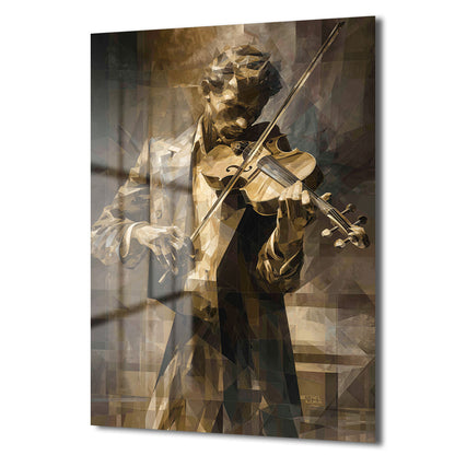 DEKORATİF DİKEY CAM TABLO - TT3458