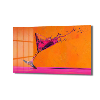 DEKORATİF YATAY CAM TABLO - TT3174