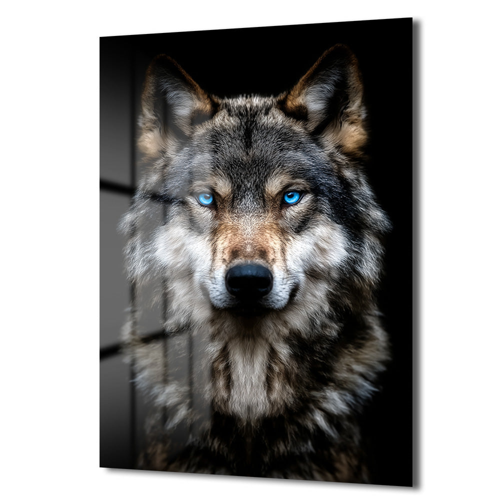 DEKORATİF DİKEY CAM TABLO - TT3395