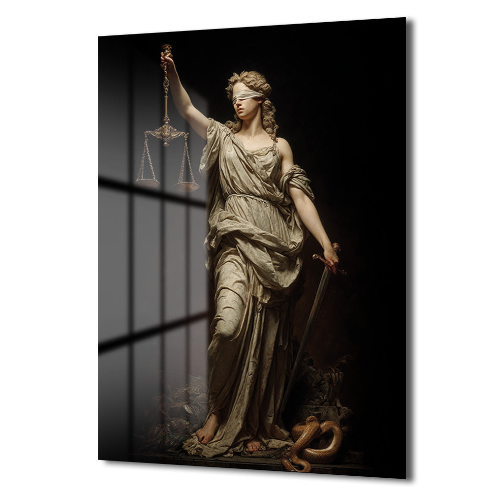 DEKORATİF DİKEY CAM TABLO - TT3467