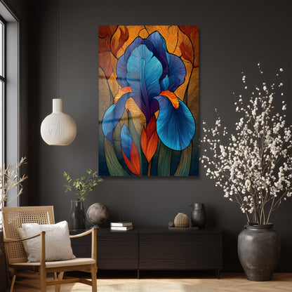 DEKORATİF DİKEY CAM TABLO - TT3473