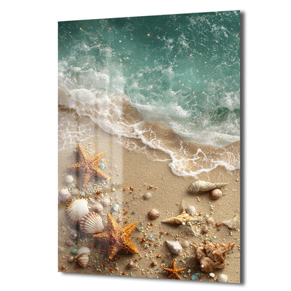 DEKORATİF DİKEY CAM TABLO - TT3403