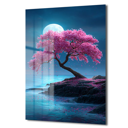 DEKORATİF DİKEY CAM TABLO - TT3471