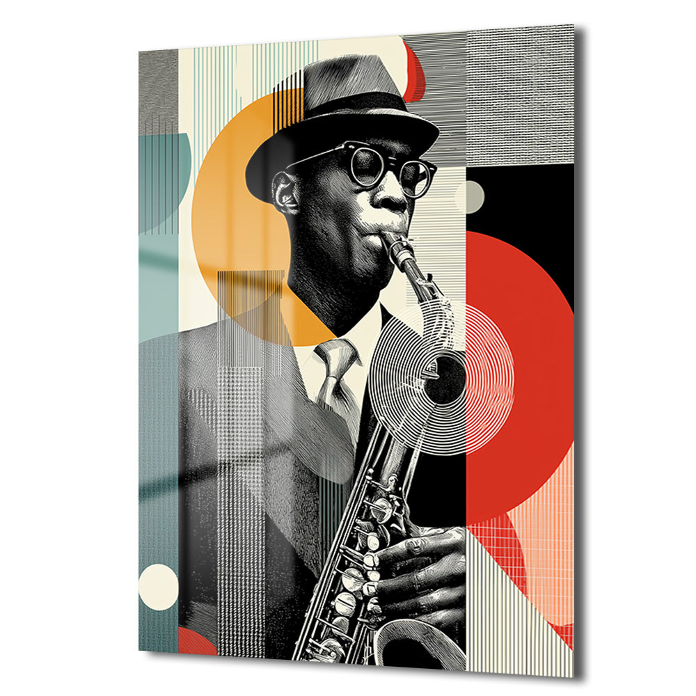 DEKORATİF DİKEY CAM TABLO - TT3472