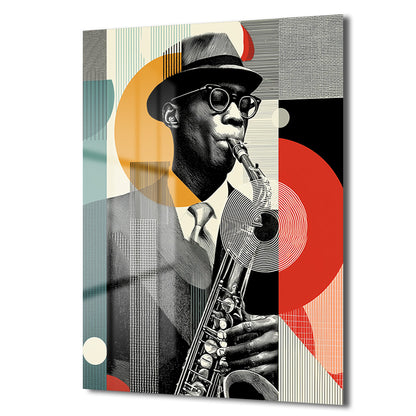 DEKORATİF DİKEY CAM TABLO - TT3472