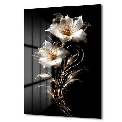 DEKORATİF DİKEY CAM TABLO - TT3409