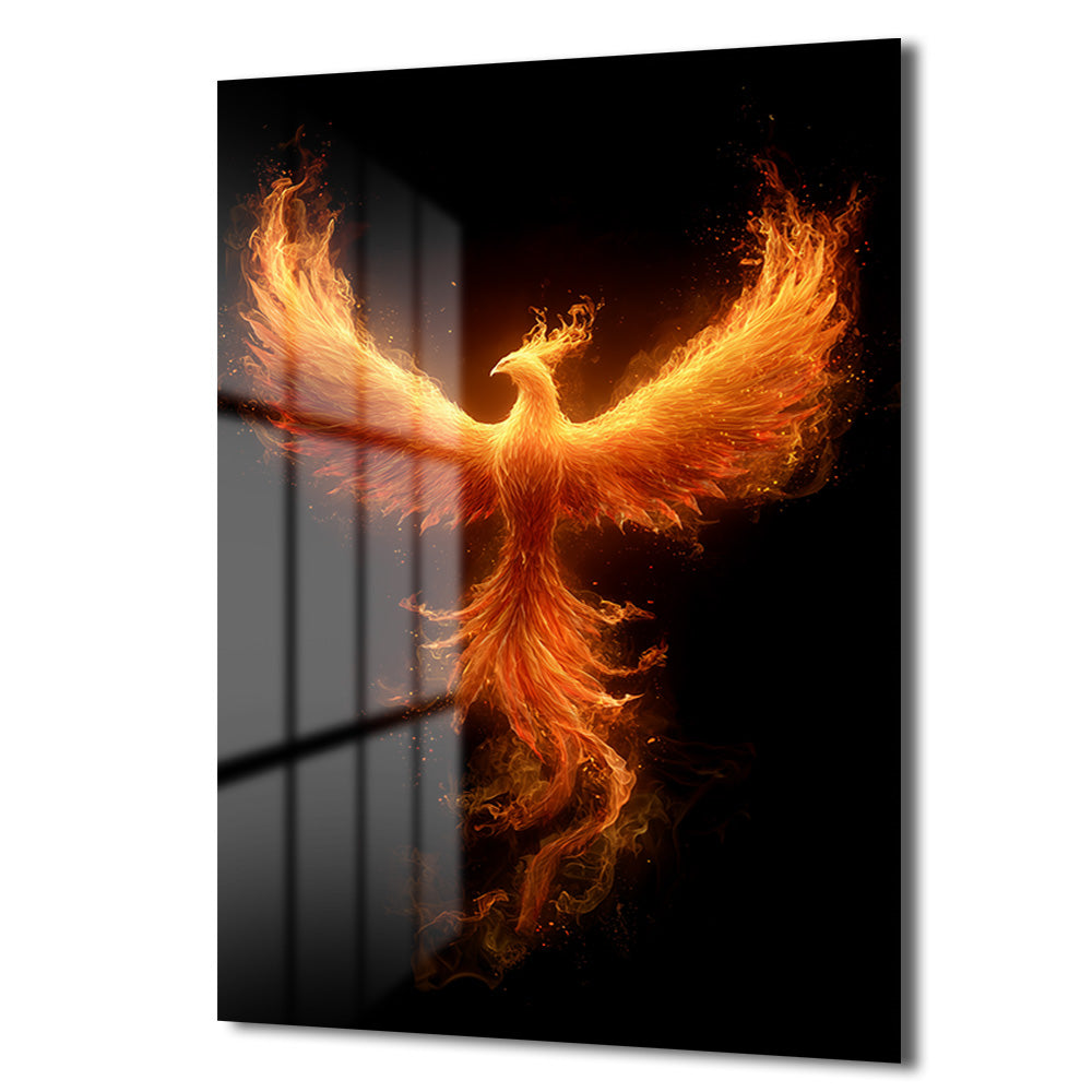 DEKORATİF DİKEY CAM TABLO - TT3475