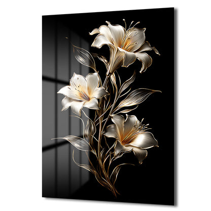 DEKORATİF DİKEY CAM TABLO - TT3410