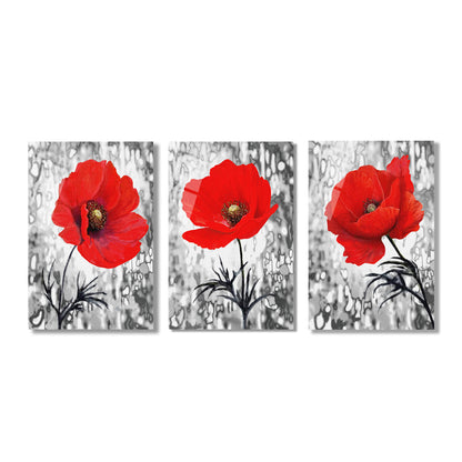 ÜÇLÜ DİKEY CAM TABLO SETİ - TT4079