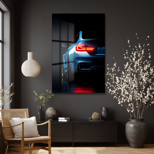 DEKORATİF DİKEY CAM TABLO - TT3474