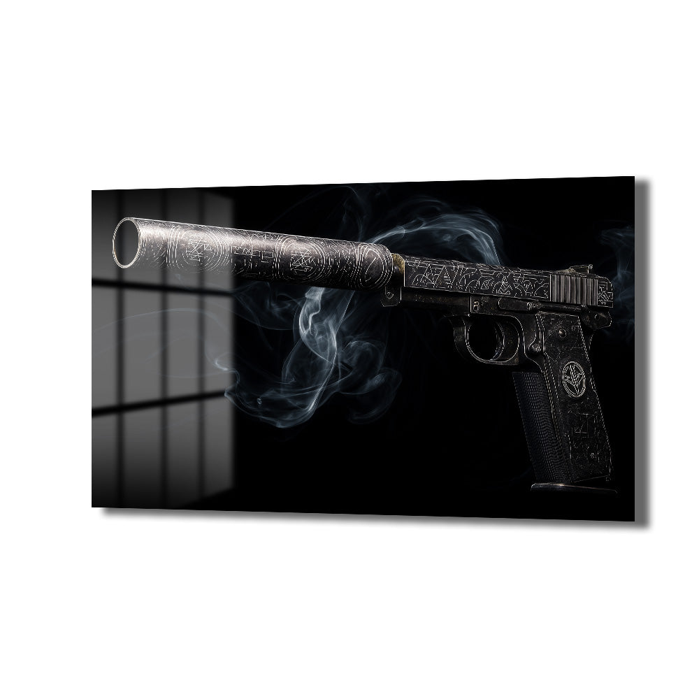 DEKORATİF YATAY CAM TABLO - TT3194