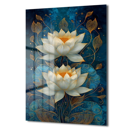 DEKORATİF DİKEY CAM TABLO - TT3481