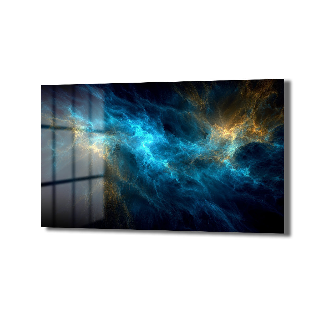 DEKORATİF YATAY CAM TABLO - TT3195