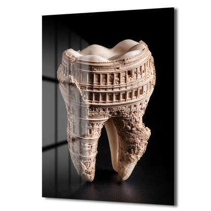 DEKORATİF DİKEY CAM TABLO - TT3417