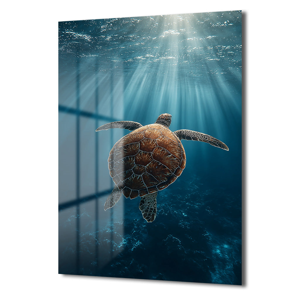 DEKORATİF DİKEY CAM TABLO - TT3483