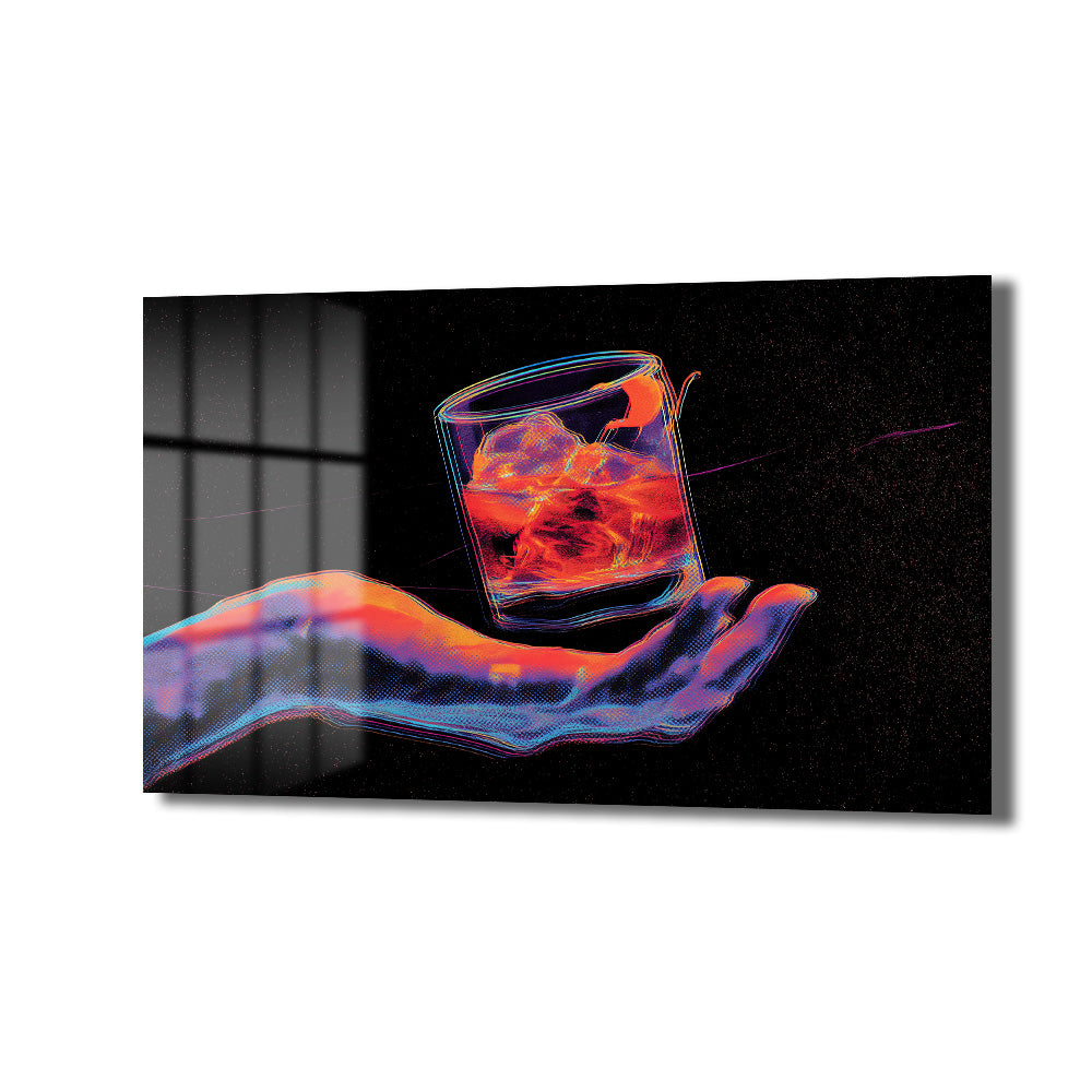 DEKORATİF YATAY CAM TABLO - TT3199