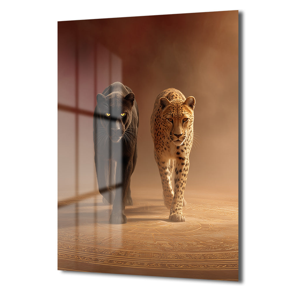 DEKORATİF DİKEY CAM TABLO - TT3490