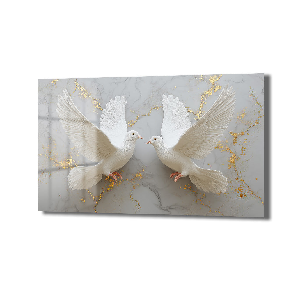 DEKORATİF YATAY CAM TABLO - TT3208